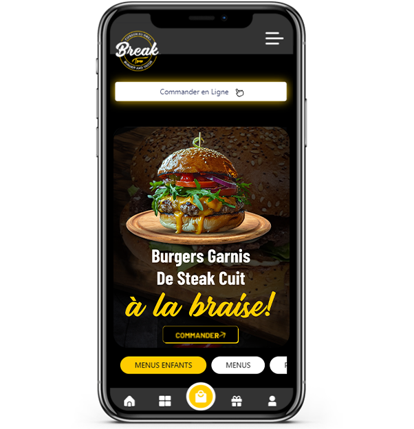 Commander Burgers par Allo à 62700 Bruay-la-Buissiere